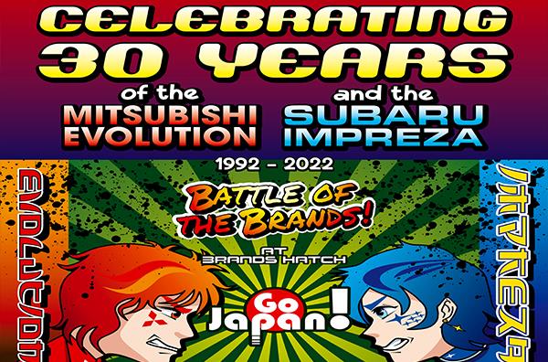 Celebrating 30 years of Mitsubishi Evolution and Subaru Impreza