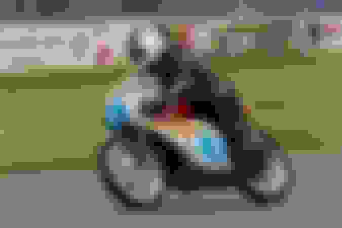 Grand Prix Bike Display - 297cc Honda 6 