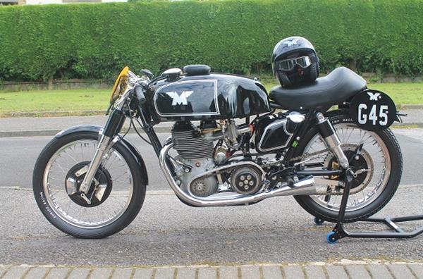 Grand Prix Bike Display - 1953 Matchless G45