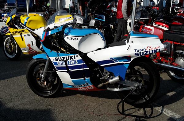 Grand Prix Bike Display - Suzuki RG500