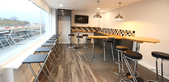 Trackside Lounge Package