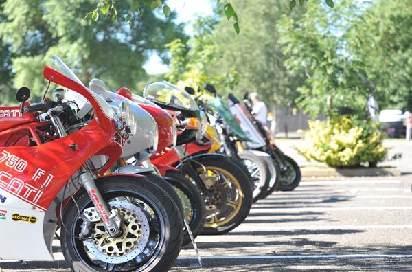 Classic Motorcycle Display