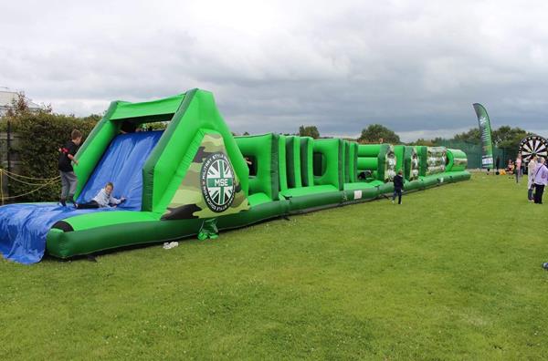 Inflatables and 120ft Assault Course 10AM - 5PM