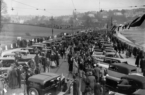 Autocar 75th RAC Rally display