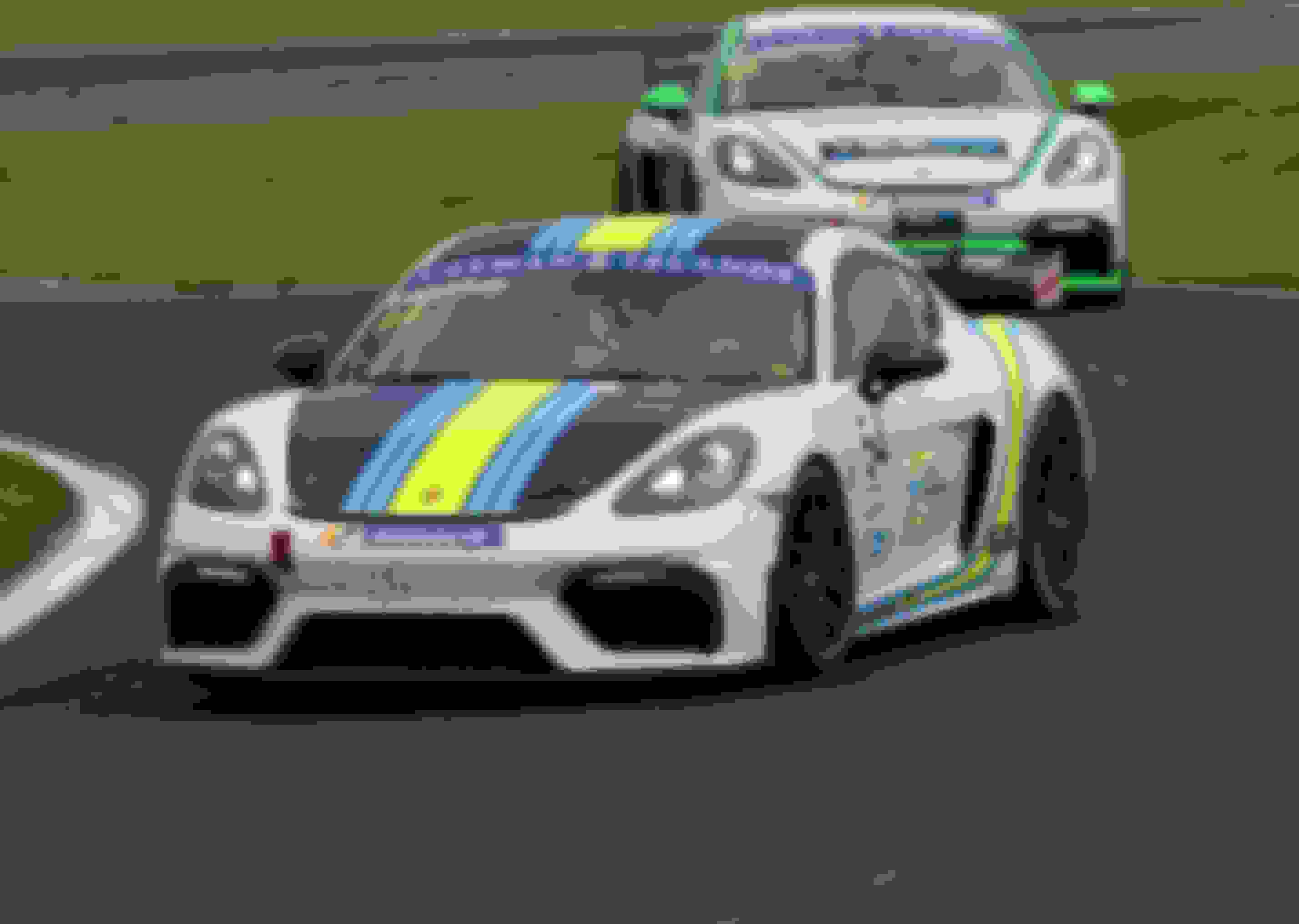 Porsche Sprint Challenge GB paddock