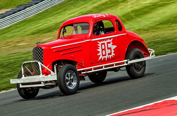 BRISCA Heritage Stock Car display & Demo