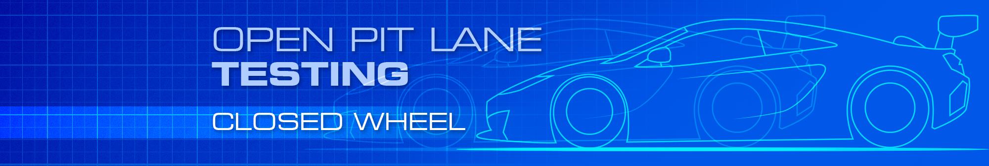 Open Pit Lane Testing - £180 to £310 Open Pit Lane Testing - £180 to £310