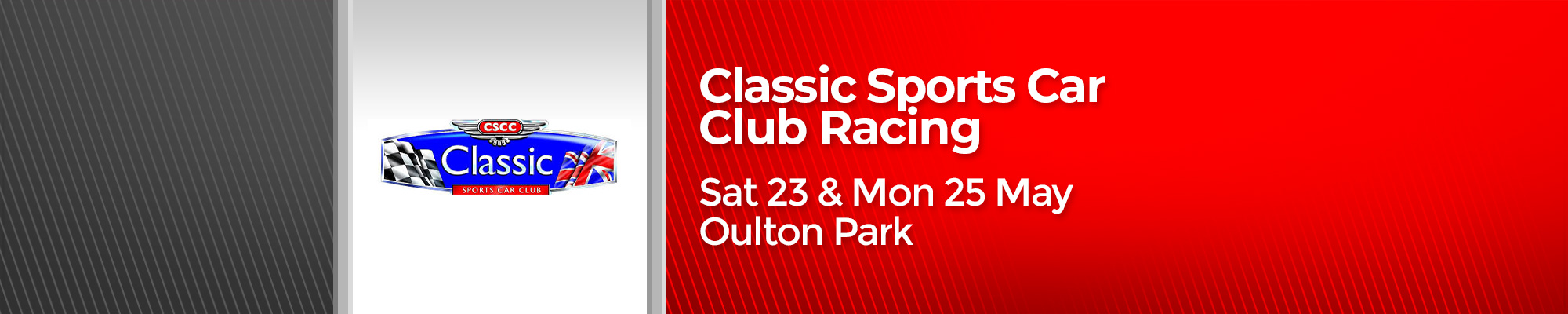 Classic Sports Car Club Racing - POSTPONED Classic Sports Car Club Racing - POSTPONED