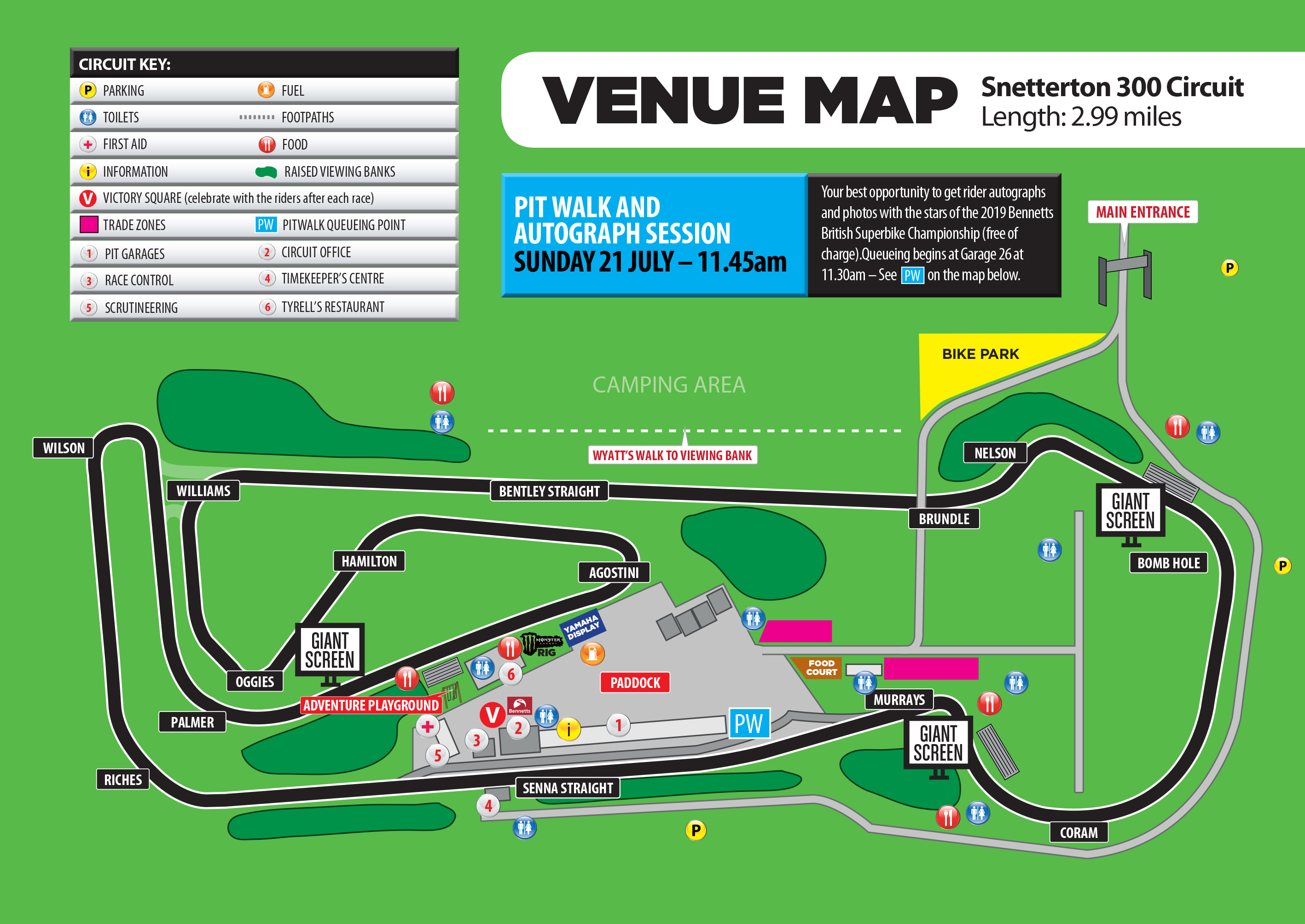 MSV Tickets - Bennetts British Superbike Championship - Snetterton